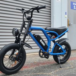 Qbear K6 E-bike. Perfect size for adults and teens. Seat height 27inch which is suitable for height of 4’8” to 6’2” Qbear eBike four colors available.