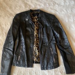 Faux Leather Jacket