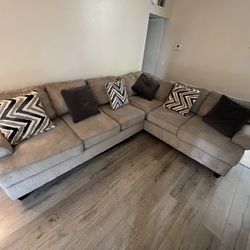 L-Shaped Sectional Couch