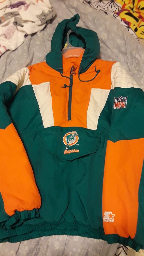 Vintage Miami dolphins starter jacket for Sale in Covington, WA - OfferUp