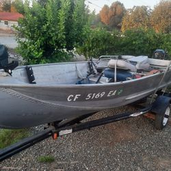 14 Ft Aluminum Fishing Boat