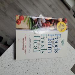 Reader's Digest Foods That Harm Foods That Heal Book