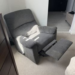Grey Color Recliner 