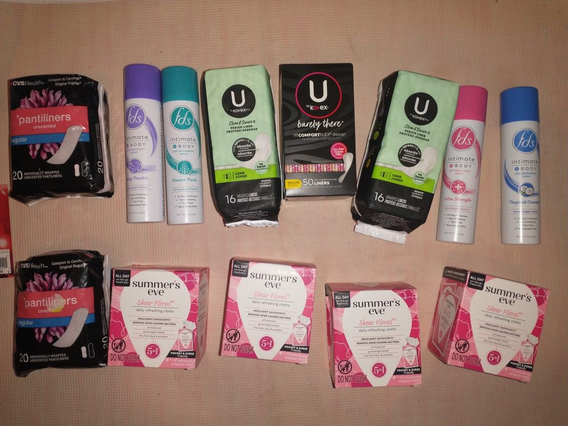 U By Kotex,Summer Eve