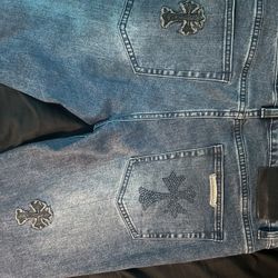 Chrome Heart Denim Jeans 36