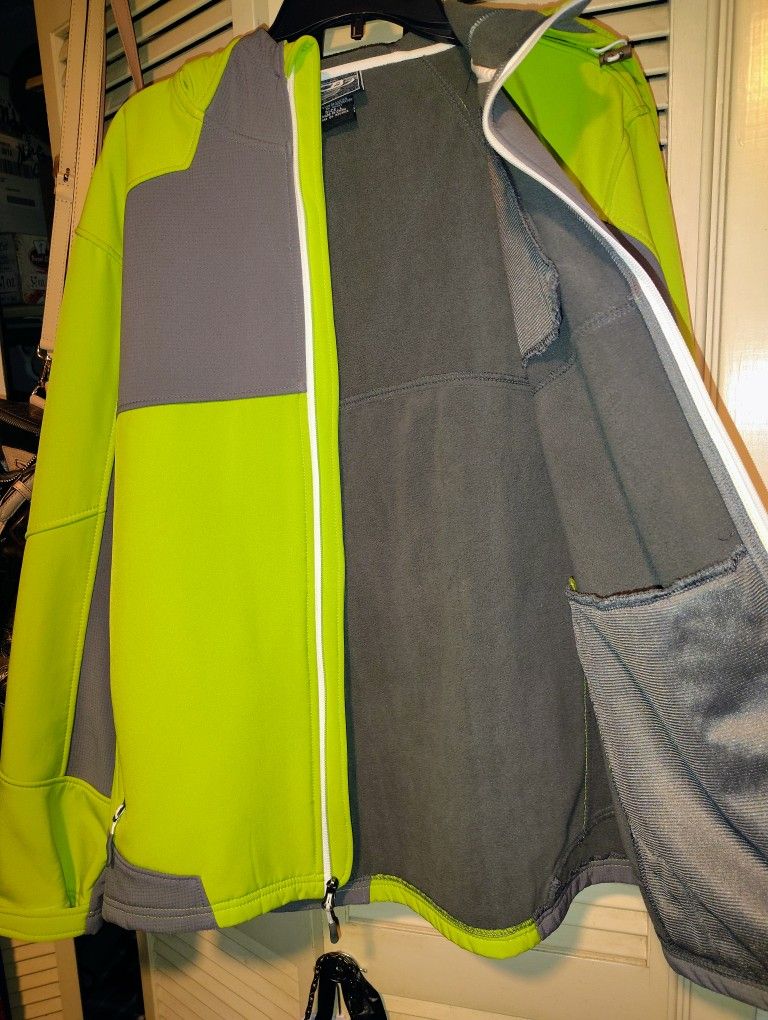 Neon Green Jacket Brand New Insulated