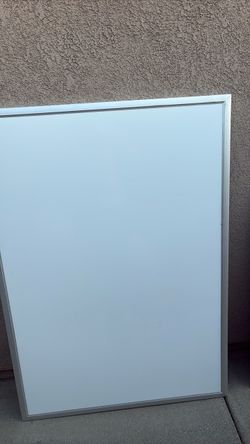 Large Whiteboard with Aluminum Frame