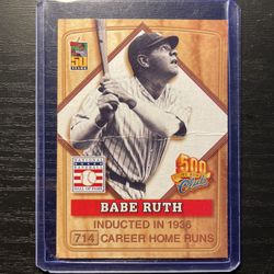 Topps 2001 Series Card 1 Of 8 Babe Ruth Baseball Card
