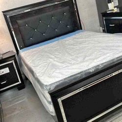 New 4pc Bedroom Set In Box 📦 Finance Available Only $39 Down 