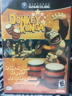 Donkey konga game cube game