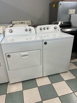 Whirlpool washer and dryer set( delivery Available)