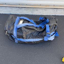Waterproof XL Duffle Bag Diving Surf Beach Backpack Black Blue Travel