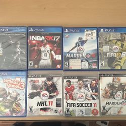 Ps4 & Ps3 Games 