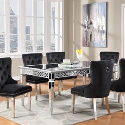 5pc Glads Dining Table $1600 Extra Chairs Also Avail  