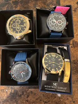 New Men’s Watches $25 Each All $70