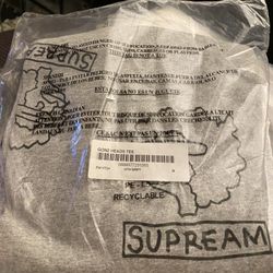 Supreme Gonz Heads Tee Grey Size M