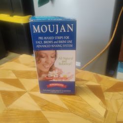 Moujan 2000 pre waxed strips for face and body