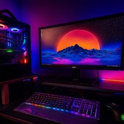COMPLETE RGB GAMER SETUP 