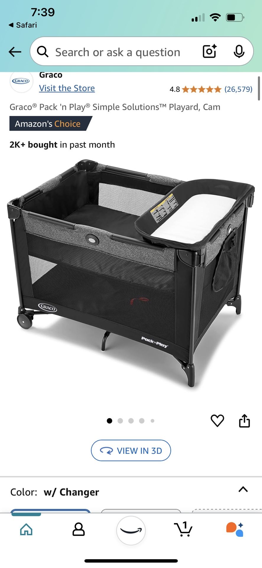 Graco Pack And Play With Changing Mat