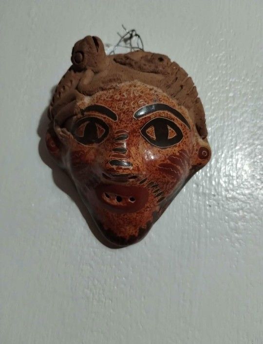 POTTERY ART - WALL MASK 4" - M80
