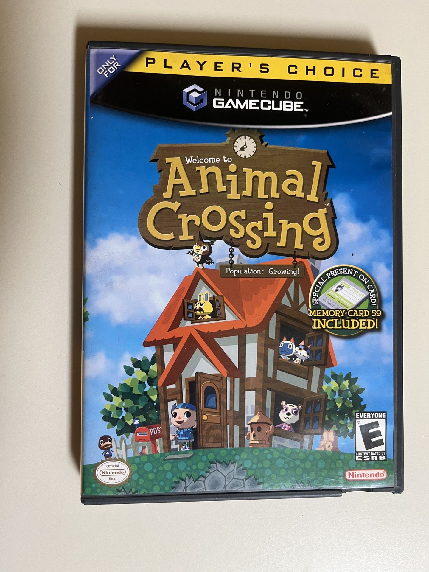 Animal Crossing Nintendo GameCube TESTED/WORKING