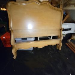 Twin French Provincial Headboard Footboard 