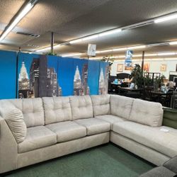 Gray Sectional In Stock For Immediate Delivery 