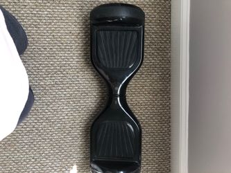 Glossy Black Hoverboard Scratched Up But Perfect Working Condition