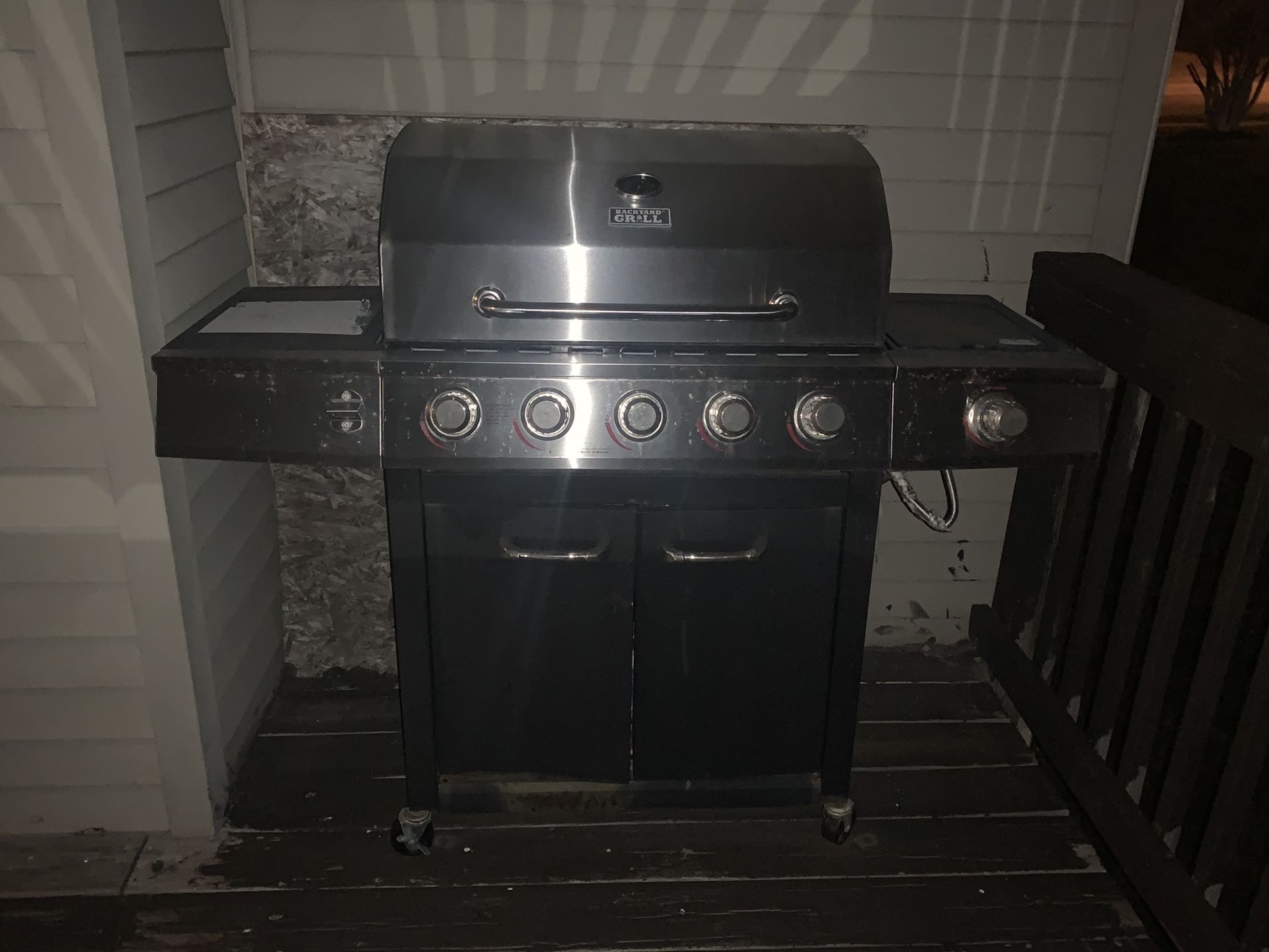 Gas Stainless steel grill