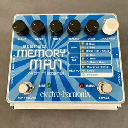 Stereo Memory Man with Hazarai Delay Pedal