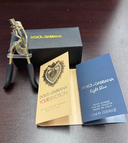 Dolce & Gabbana Eyelash Curler & Perfume