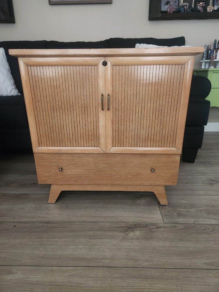 Mid Century Cedar Chest Cabinet