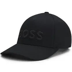 Black boss hat