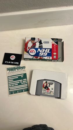 NHL 99 with the box N64