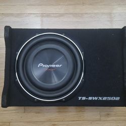 Pioneer TS-SWX2502 10" Shallow Subwoofer 