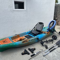 Reel Yaks 2 Piece 10 Foot Fishing Kayak