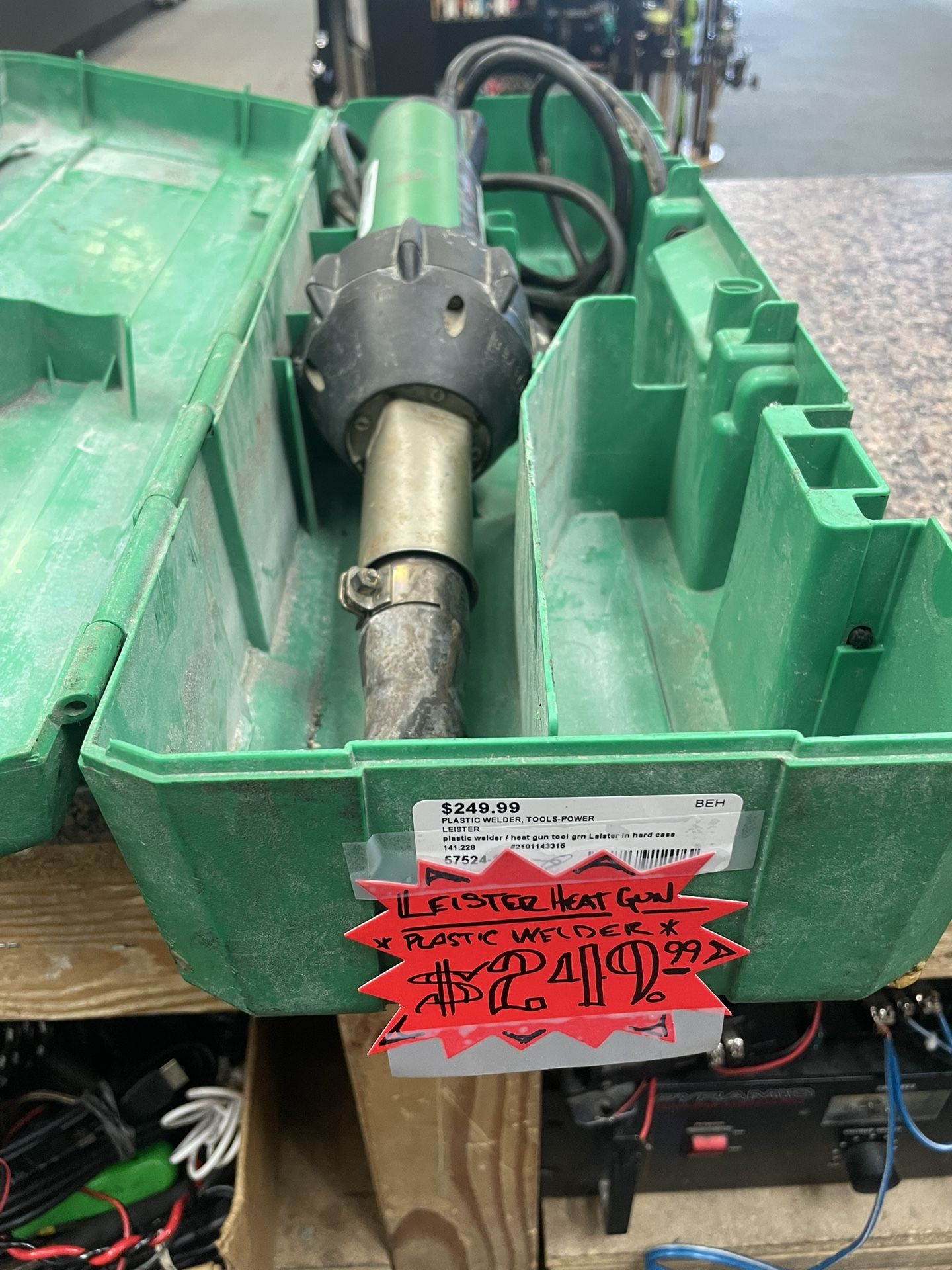 Leister Plastic Welder