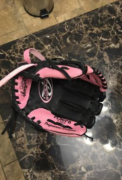 Pink 9 inch Left Hand Baseball Glove