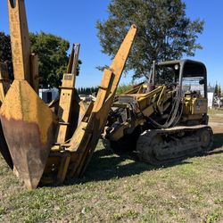 1976 John Deere 555a With A Big John 52” Tree Spade