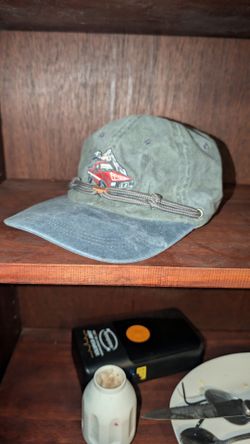 Olive Green Baseball Cap with Truck Embroidery