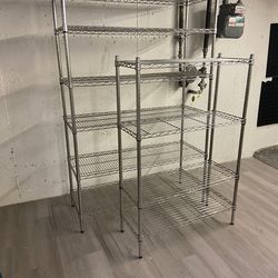 Metal storage racks