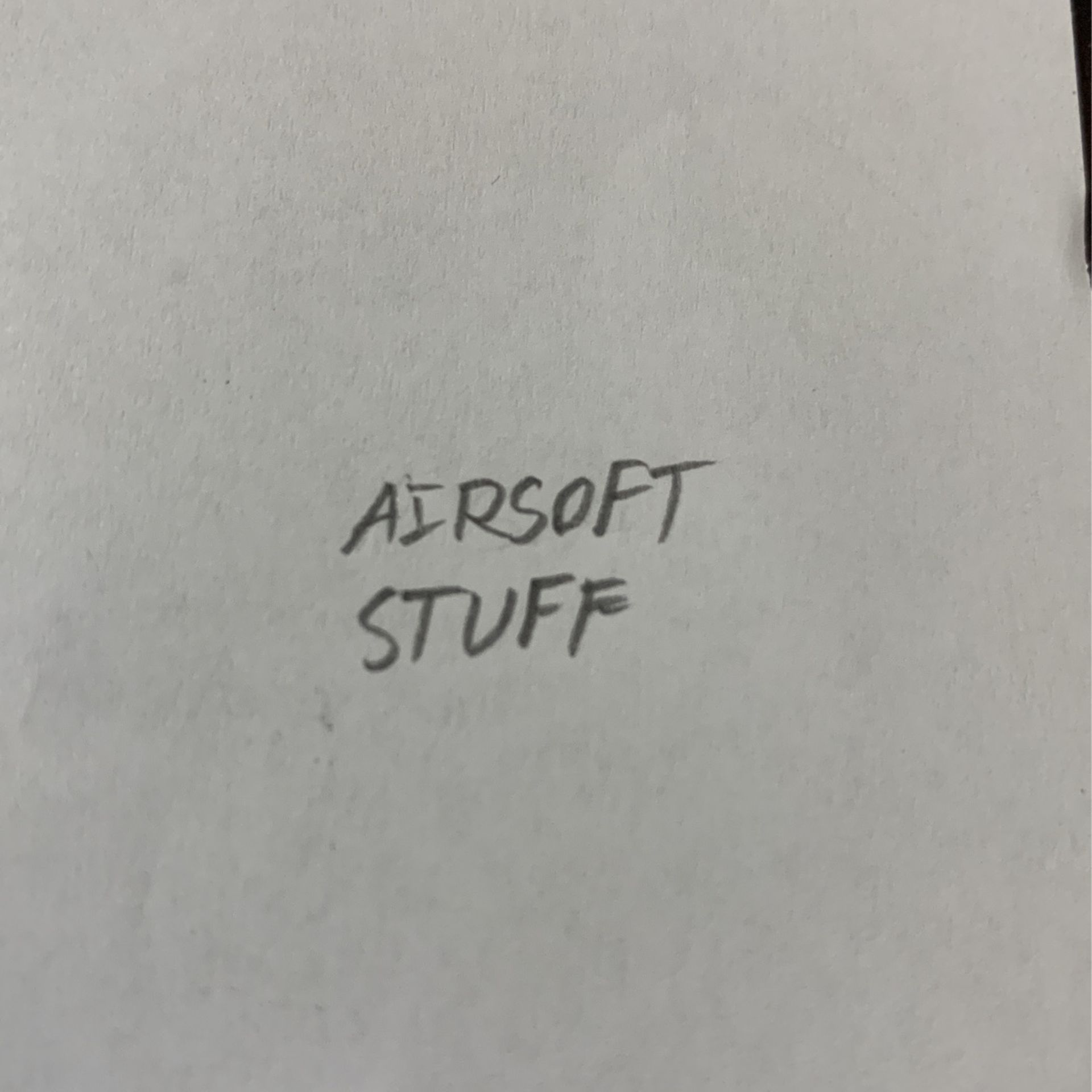 Airsoft Stuff