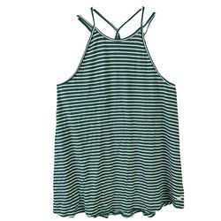 NWT Hollister striped strappy halter casual top Size XSmall 