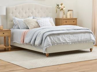 King Size Platform Bed New NO MATTRESS 