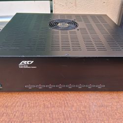 RTI AD-8X 230W Audio Distribution System - Black