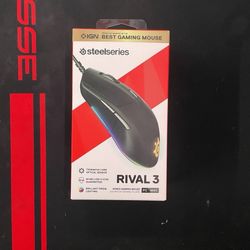 SteelSeries Rival 3 (62513) Wired Optical Gaming Mouse, New, A1