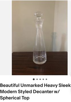 Wine decanter