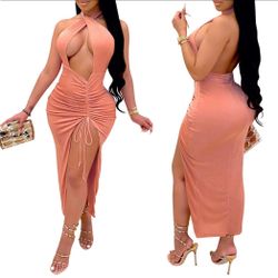 Bodycon Sleeveless Backless Dress