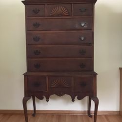Antique Highboy Dresser