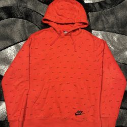 Red Nike Hoodie 